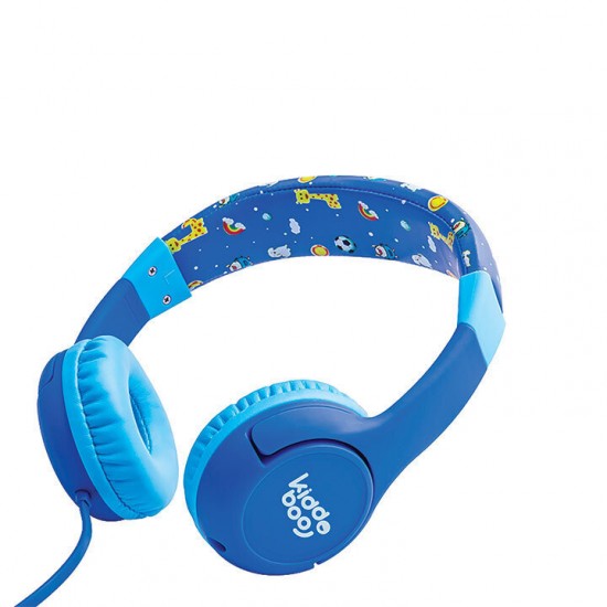 Kiddoboo Ενσύρματα On Ear Παιδικά Ακουστικά Siel Blue