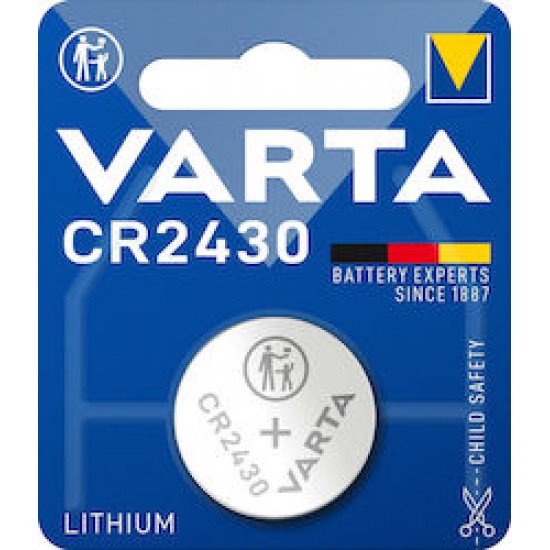 VARTA CR2430 (συσκ. 1) 6430101401 ΛΙΘΙΟΥ