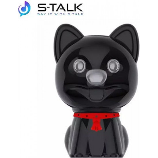  S-Talk Kiddo Μινι Κρυφό Καταγραφικό Ήχου Σκυλάκι 32GB (Μαύρο)