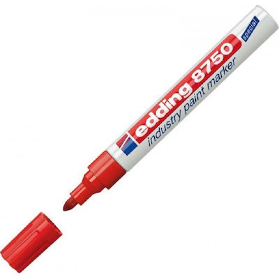 Edding 8750 Industry Paint Marker Red (4-8750002) (EDD4-8750002)