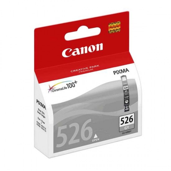 Canon Μελάνι Inkjet CLI-526GY Grey (4544B001) (CANCLI-526GY)