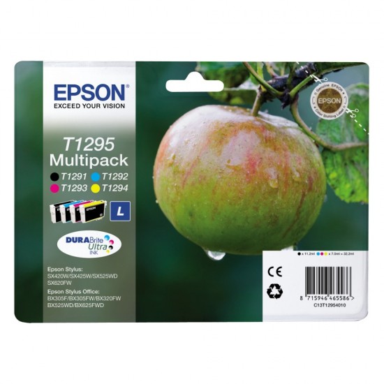 Epson Μελάνι Inkjet T1295 Multipack (C13T12954012) (EPST129540)