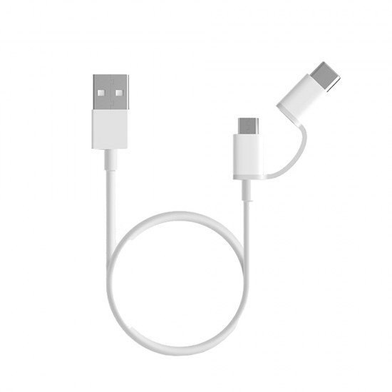 Xiaomi MI 2-in-1 USB Cable Micro USB to Type C100cm (SJV4082TY) (XIASJV4082TY)