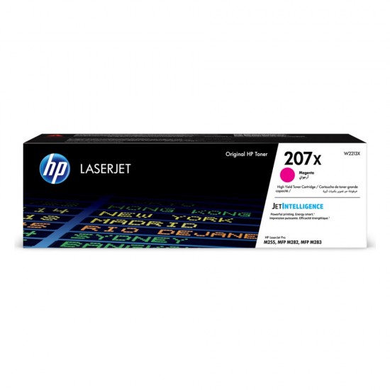 HP 207X Magenta LaserJet Toner Cartridge (2.45k) (W2213X) (HPW2213X)