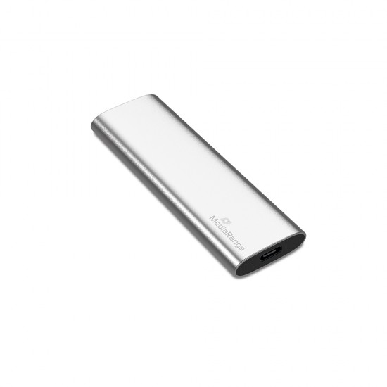 MediaRange Εξωτερικός Σκληρός Δίσκος SSD USB Type-C 960GB (Silver) (MR1103)