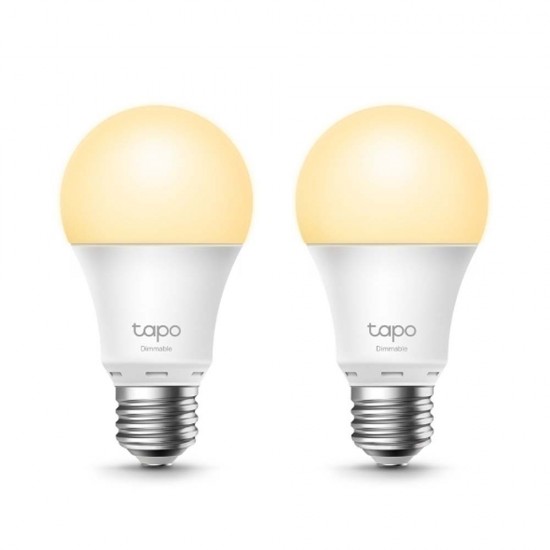 Tp-Link Smart Wi-Fi Light Bulb Tapo L510E E27 8.7W Dimable (TAPO L510E(2-PACK)) (TPL510E(2-PACK))