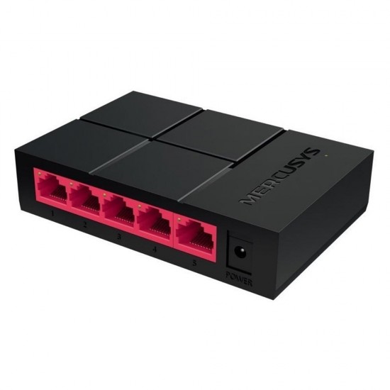 Mercusys 5-Port 10/100/1000Mbps Desktop Switch (MS105G) (MERMS105G)