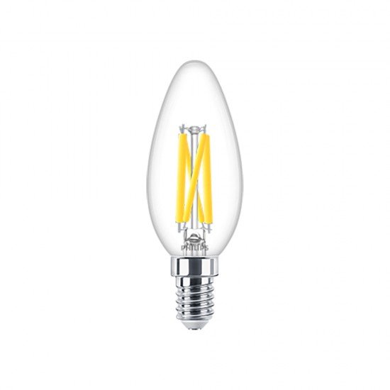 Philips E14 LED WarmGlow Filament Candle Bulb 3.4W (40W) (LPH02559) (PHILPH02559)