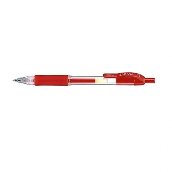 Zebra Sarasa Retractable GelPen 0,5mm Red (ZB-46730) (ZEBZB-46730)