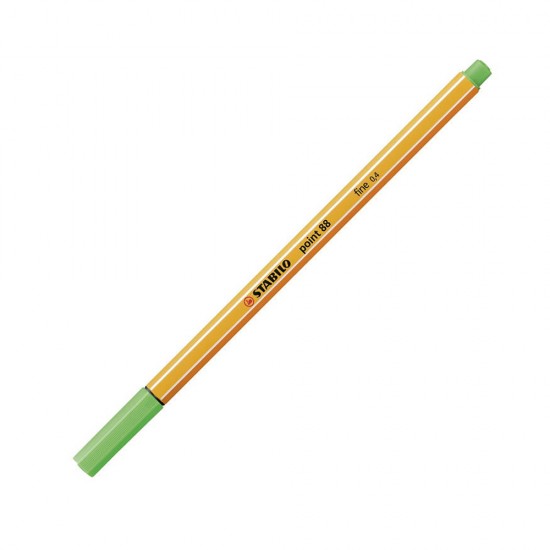 Μαρκαδόρος Σχεδίου STABILO Point 88 No.43 0.4 mm (Leaf Green) (88/43)