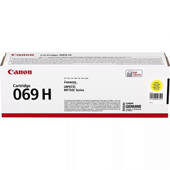 Canon LBP673/MF75x SERIES TONER YELLOW HC (5095C002) (CAN-069YH)