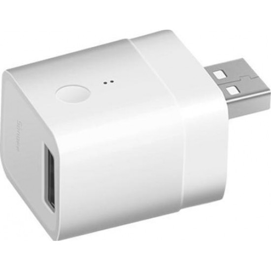 Sonoff MICRO-R2 Smart Ενδιάμεσος Διακόπτης Wi-Fi USB σε Λευκό Χρώμα (M0802010006) (SONM0802010006)