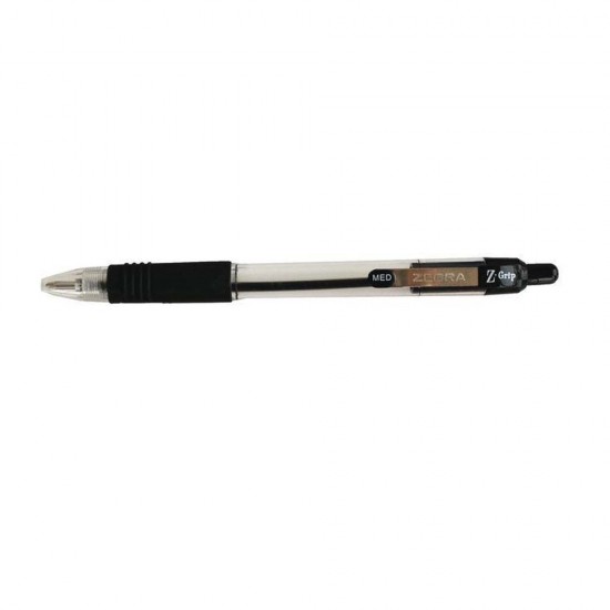 Zebra Z-Grip BallpointPen 1.0 mm Medium Black (ZB-22210) (ZEBZB-22210)