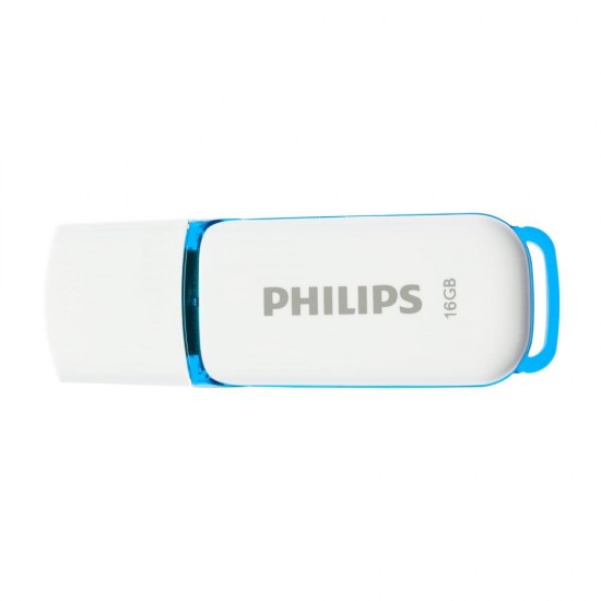 Philips Snow 16GB USB 2.0 Stick Μπλε (FM16FD70B/00) (PHIFM16FD70B-00)