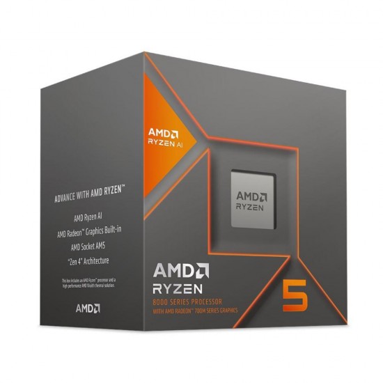 Επεξεργαστής AMD RYZEN 5 8600G 4.3 GHz AM5 (100-100001237BOX) (AMDRYZ5-8600G)