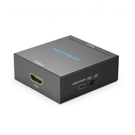 VENTION RCA to HDMI Converter Black Metal Type (AEFB0) (VENAEFB0)