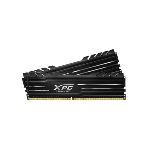 Adata XPG Gammix D10 16GB DDR4 RAM με 2 Modules (2x8GB) και Ταχύτητα 3200 για Desktop (AX4U32008G16A-DB10) (ADAAX4U32008G16A-DB10)