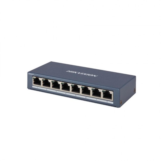 Hikvision 8 Port Unmanaged Switch L2 Series (DS-3E0508-E(B)) (HKVDS-3E0508-EB)