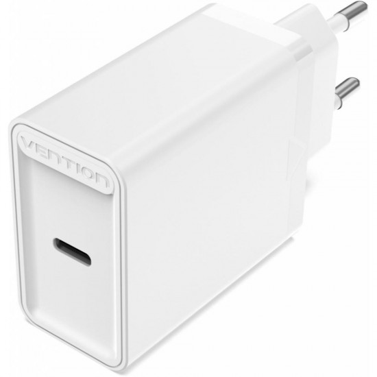 VENTION USB-C Wall Charger (30W) EU White (FAIW0-EU) (VENFAIW0-EU)