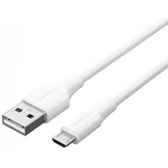 VENTION USB 2.0 A Male to Micro B Male 2A Cable 1M White (CTIWF) (VENCTIWF)