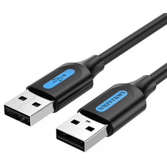 VENTION USB 2.0 A Male to A Male Cable 1M Black PVC Type (COJBF) (VENCOJBF)