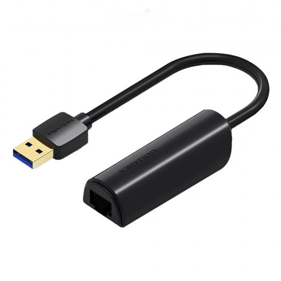 VENTION USB 3.0 to Gigabit Ethernet Adapter ABS Type Black 0.15M (CEHBB) (VENCEHBB)