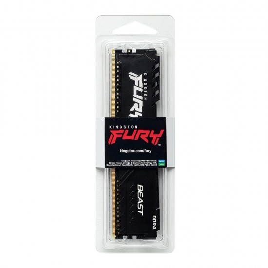 Kingston FURY Beast DDR4 module 8 GB DIMM 288 pin 3200 MHz / PC4 25600 unbuffered (KF432C16BB/8) (KINKF432C16BB-8)