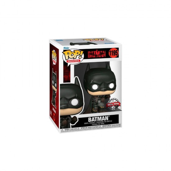 Funko Pop! Movies: The Batman (2022) - Batman Battle & Damaged #1195 Exclusive (FNK04628)