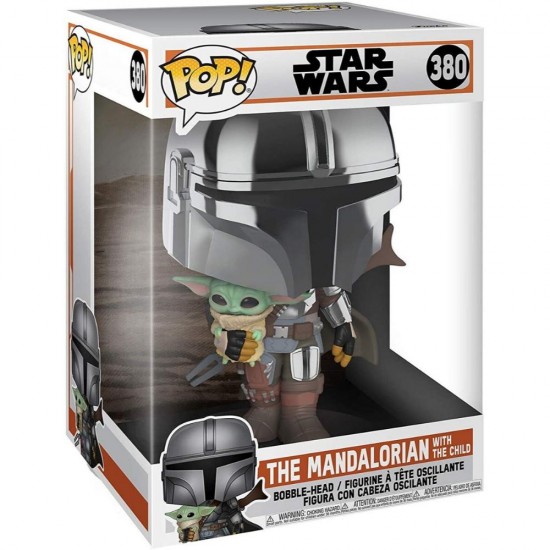 Funko Pop! TV: Star Wars: The Mandalorian - The Mandalorian with the Child #380 (FNK99316)