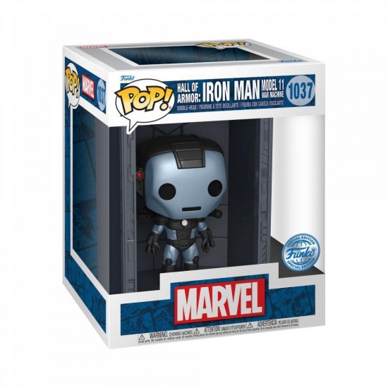 Funko Pop! Heroes: Hall of Armor Iron Man Model 11 War Machine #1037 Special Edition Exclusive (FNK48059)