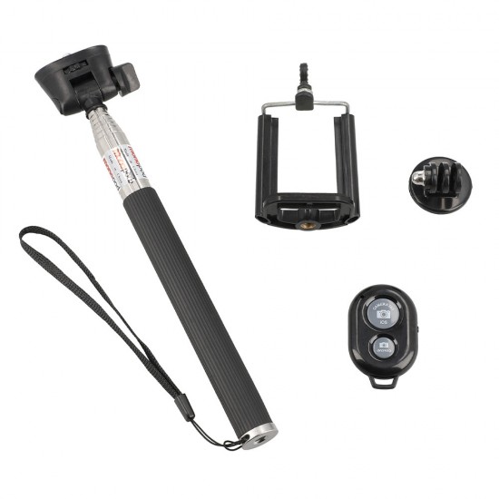 LAMTECH 3IN1 BLUETOOTH SELFIE-STICK FOR SMARTPHONES, ACTION CAMERAS AND DIGITAL CAMERAS