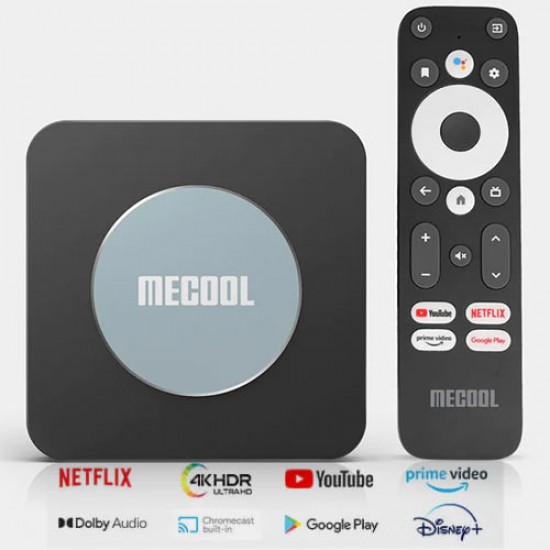 MECOOL 4K ANDROID 11 TV STREAMING BOX 2+16GB BLACK