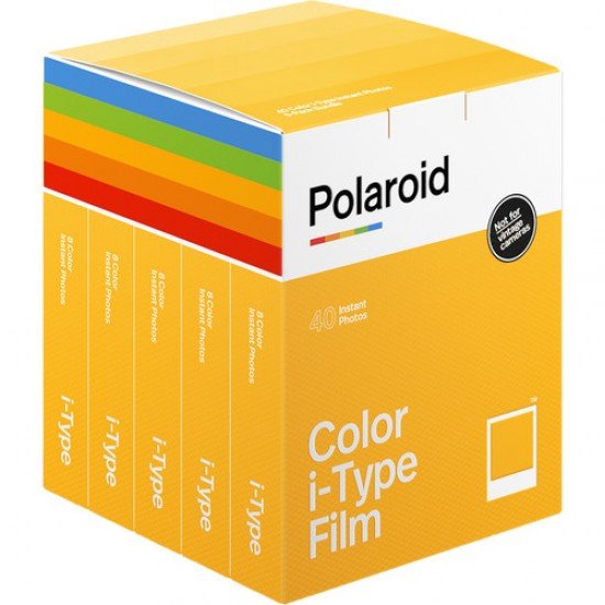 Polaroid Color film for i-Type - x40 film pack 6010