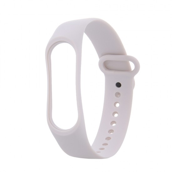 Silicone band for Xiaomi Mi Band 3 / 4 ivory