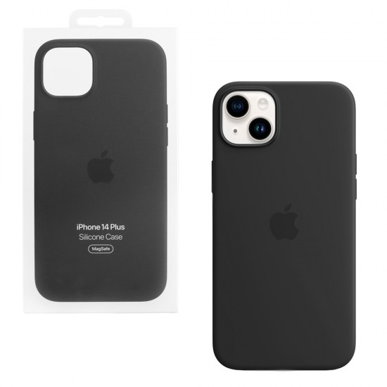 ΘΗΚΗ IPHONE 14 PLUS MPT33ZM/A SILICONE MAGSAFE COVER BLACK PACKING OR