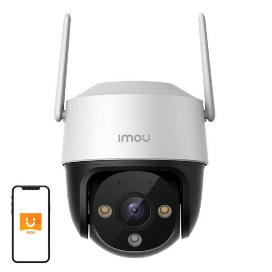 IMOU Εξωτερική Κάμερα Παρακολούθησης Wi-Fi 360° Cruiser SE+ 4MP (Λευκό)