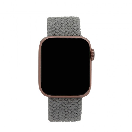 Elastic band XS for Apple Watch 38/40/41 mm length 128 mm light gray