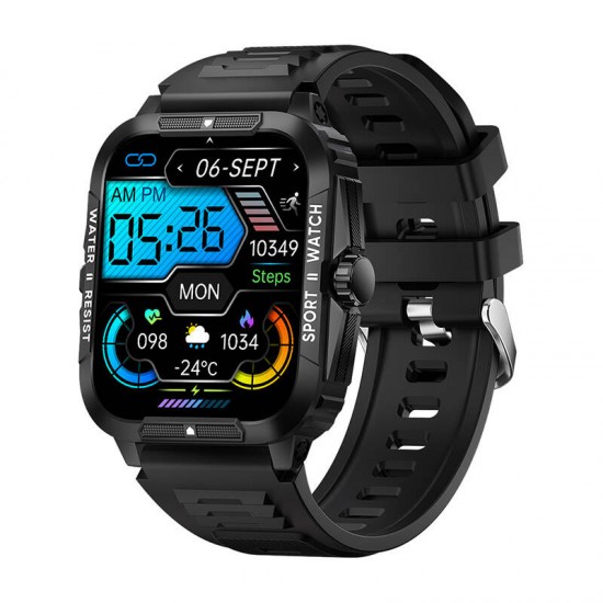 Colmi Smartwatch P76 (Μαύρο)