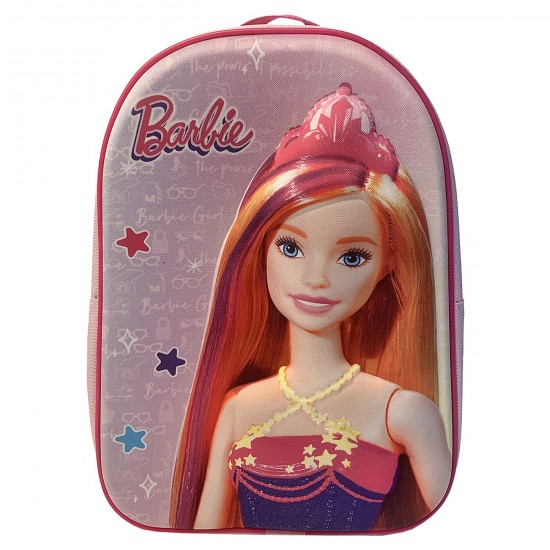 ΤΣΑΝΤΑ ΠΛΑΤΗΣ ΝΗΠΙΟΥ BARBIE 3D 31cm BARBIE 1000EVA31-1453