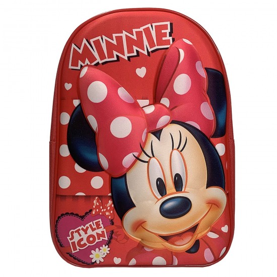 ΤΣΑΝΤΑ ΠΛΑΤΗΣ ΝΗΠΙΟΥ MINNIE 3D 31cm Disney 1000EVA31-9777B