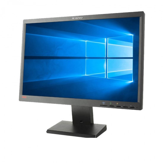 Used Monitor L2250p TFT/Lenovo /22\\"/1680x1050/Wide/Black/D-SUB & DVI-D