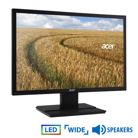 Used Monitor V226WL LED/Acer/22\\"/1680x1050/Wide/w/Speakers/Black/D-SUB & DVI-D