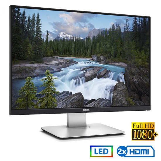 Used Monitor U2415 LED/Dell/24\\"FHD/1920x1200/Wide/Silver/Black/2xHDMI & DP & mini DP & USB 3.0HUB