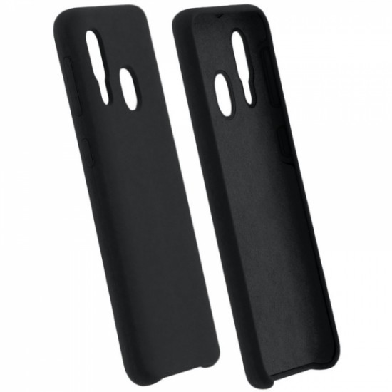 SENSO SMOOTH SAMSUNG A40 black backcover