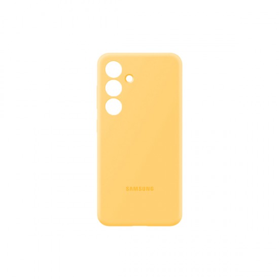 ORIGINAL SAMSUNG SILICONE COVER SAMSUNG S24 PLUS yellow backcover