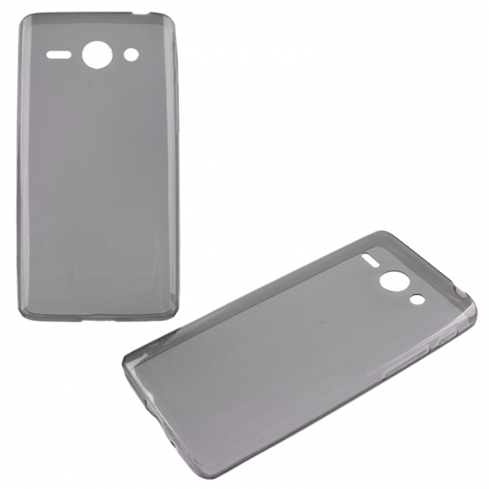 IDOL 1991 ΘΗΚΗ HUAWEI ASCEND Y530 ULTRA THIN TPU 0.3mm ΔΙΑΦΑΝΗ ΓΚΡΙ