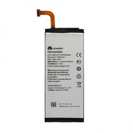 ΜΠΑΤΑΡΙΑ HUAWEI HB3742A0EBC ASCEND P6 2000mAh BULK OR