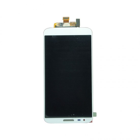 LG D802 G2 ΟΘΟΝΗ OR + TOUCH SCREEN + LENS WHITE