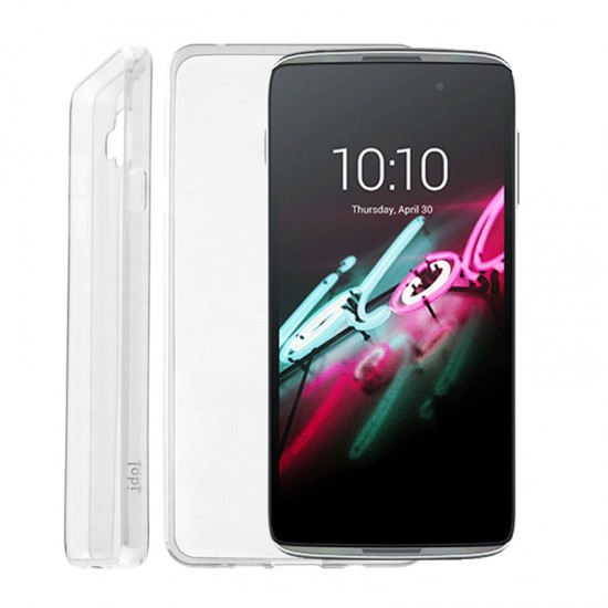 IDOL 1991 ΘΗΚΗ ALCATEL 3 6045Y ULTRA THIN TPU 0.3mm ΔΙΑΦΑΝΗ