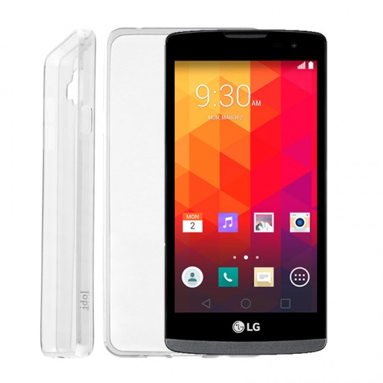 IDOL 1991 ΘΗΚΗ LG LEON H340N/H320 ULTRA THIN TPU 0.3mm ΔΙΑΦΑΝΗ